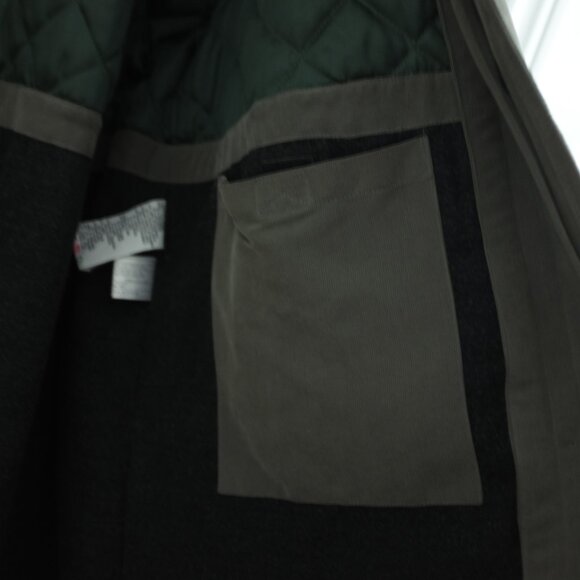 Repp Ltd Men's Long Trench Coat with Quilted Lining size XTL - Picture 8 of 13